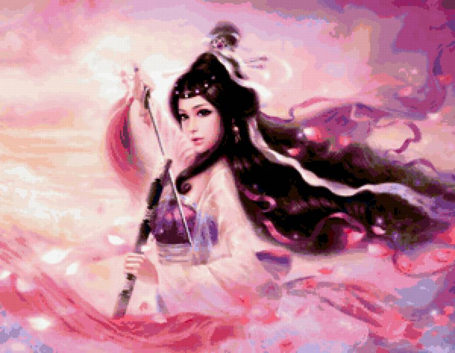 Красота женщины - девушка, красота женщины, женщина, ruoxing zhang, фэнтези - предпросмотр