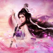 Схема вышивки «Красота женщины»