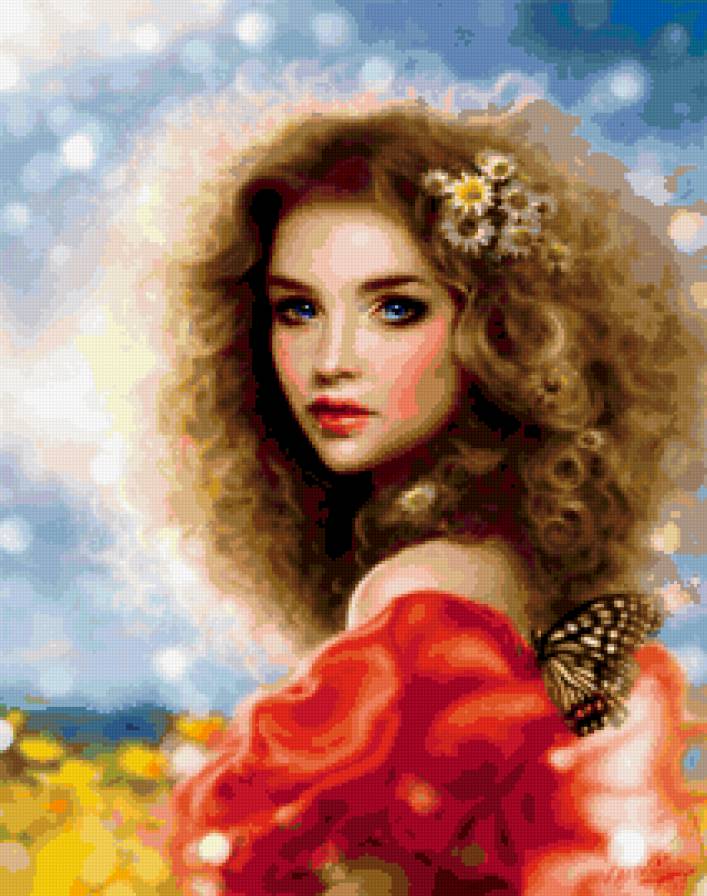 Красота женщины - ruoxing zhang, женщина, девушка, красота женщины, фэнтези - предпросмотр