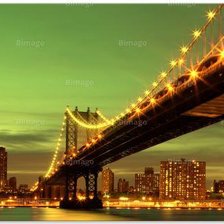 Схема вышивки «Нью-Йорк»