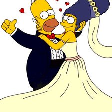 Схема вышивки «симпсоны»