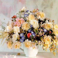 Схема вышивки «Букет»