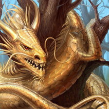 Схема вышивки «Дракон.»