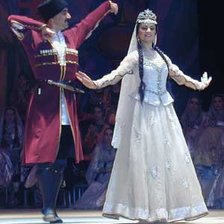 Схема вышивки «Азербайджанский танец»