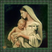 Схема вышивки «Любовь матери»