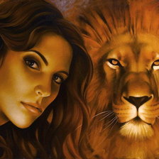 Схема вышивки «Артур Брагинский -''Сила и нежность''»