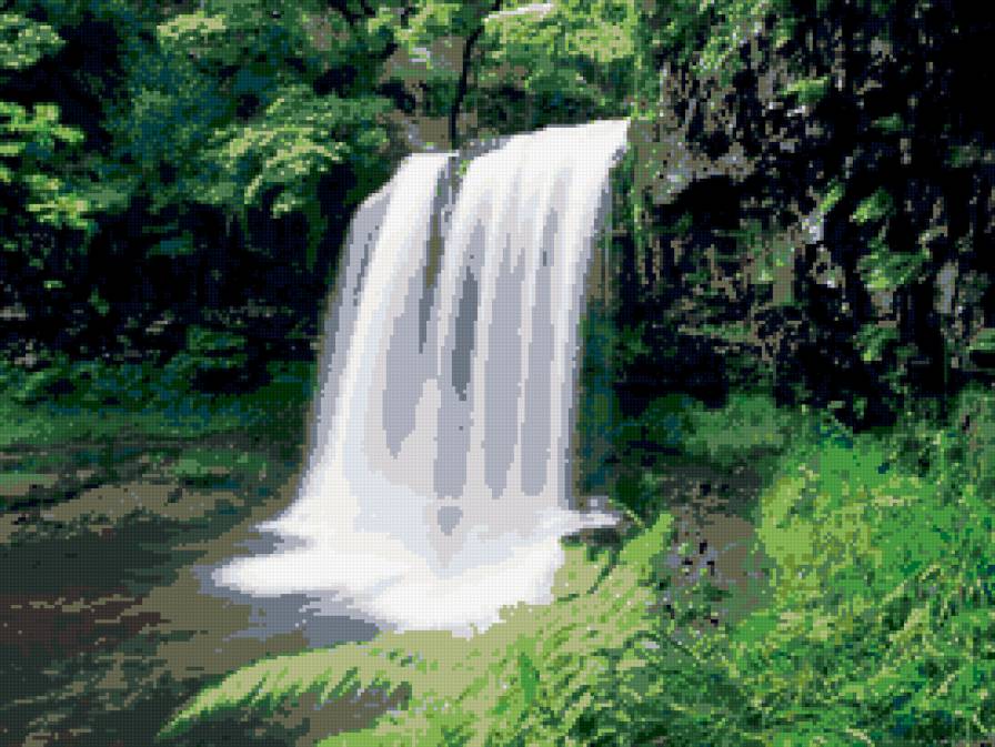 водопад - предпросмотр