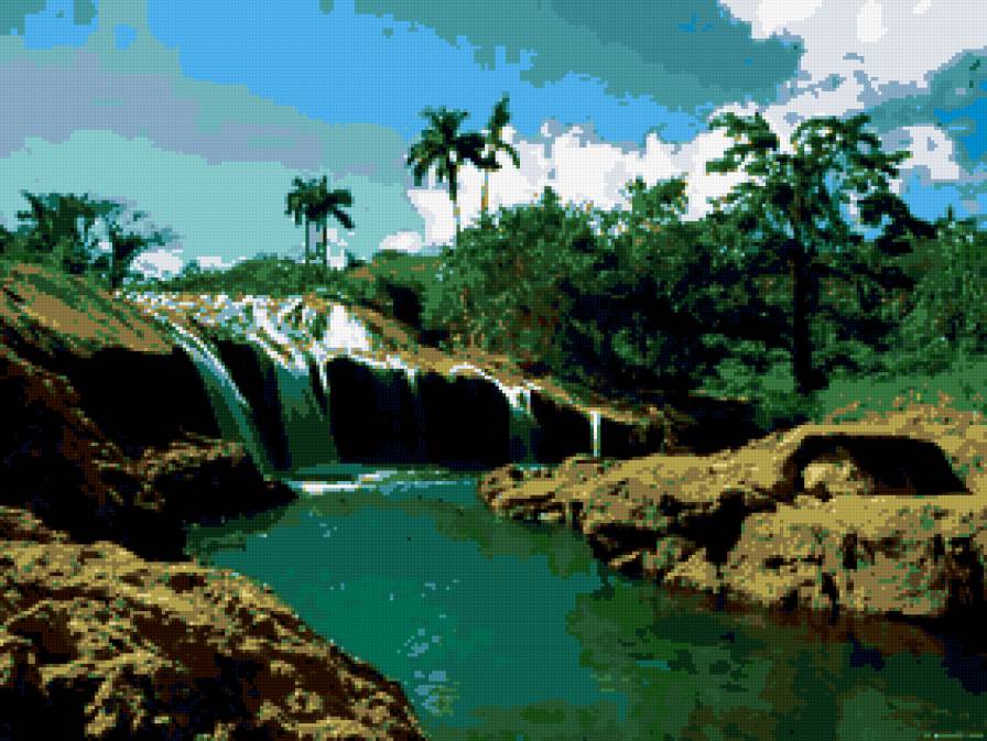 водопад - предпросмотр