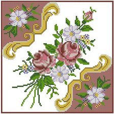 Схема вышивки «подушка»