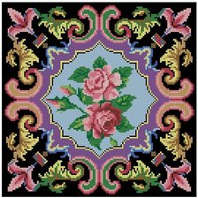 Схема вышивки «подушка»