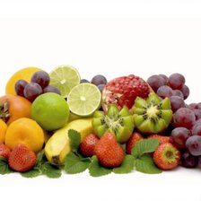 Схема вышивки «фрукты»