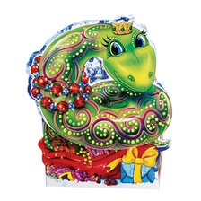 Схема вышивки «змея»