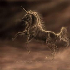 Схема вышивки «Единорог»