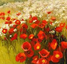 Схема вышивки «Луг.»