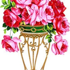 Схема вышивки «Розы»