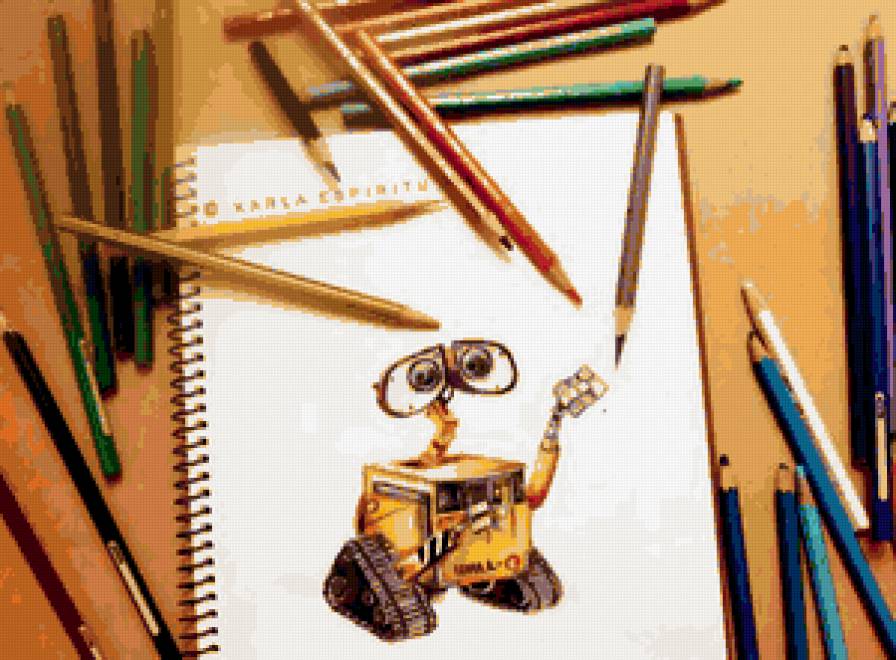 Валли - рисунок, мультфильмы - предпросмотр