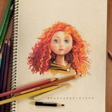 Схема вышивки «Храбрая сердцем»