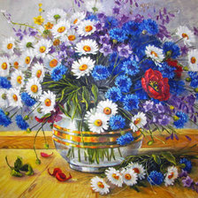 Схема вышивки «букет»