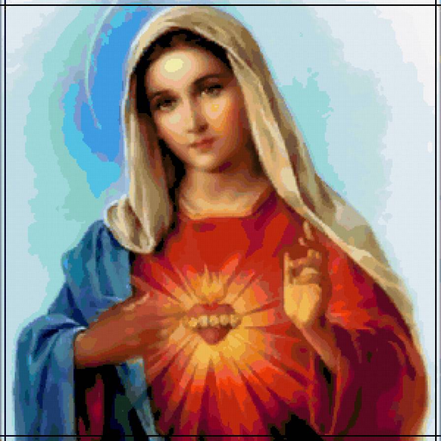 дева мария - дева, икона, иконы, святые, дева мария, ангел, божество, религия - предпросмотр