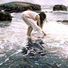 Схема вышивки «На море»