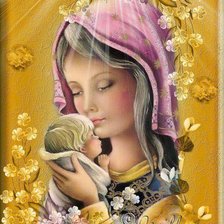 Схема вышивки «серия "мамы"»