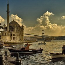 Схема вышивки «море»