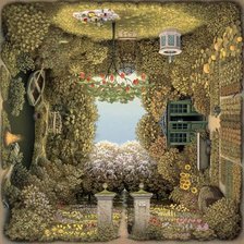 Схема вышивки «Садоводы сада»