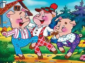 три поросенка - оригинал