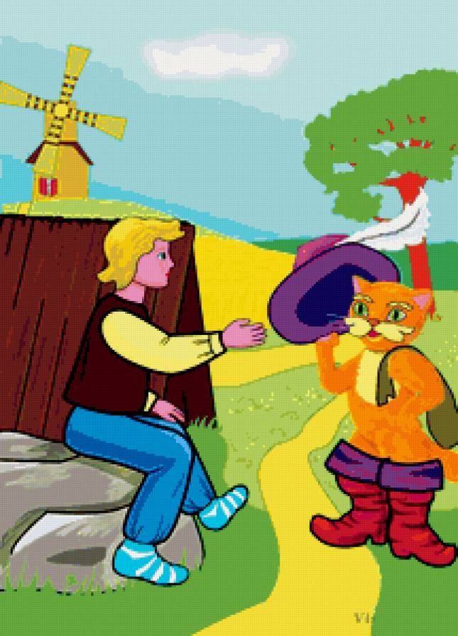 кот в сапогах - предпросмотр