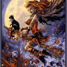 Схема вышивки «хэллл»