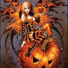 Схема вышивки «хэллоуин»