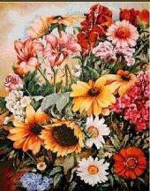 Схема вышивки «букет»