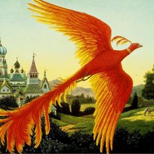 Схема вышивки «Феникс»