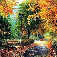 Схема вышивки «осень»