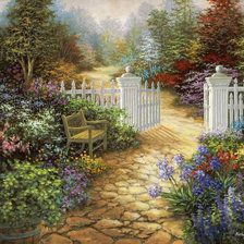 Схема вышивки «природа»