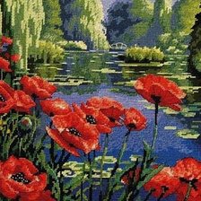 Схема вышивки «цветы»