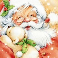 Схема вышивки «Santa Claus»