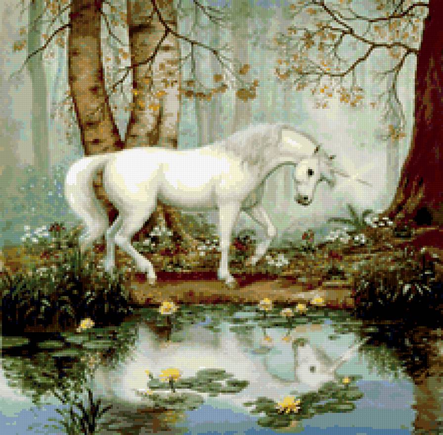 Лесной единорог - предпросмотр