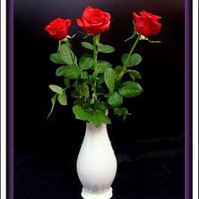 Схема вышивки «три розы»