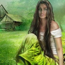 Схема вышивки «Олеся»