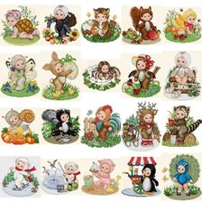 Схема вышивки «мой малыш»