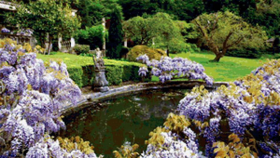 парк - цветы, озеро, природа, парк - предпросмотр