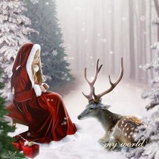 Схема вышивки «на рождество»