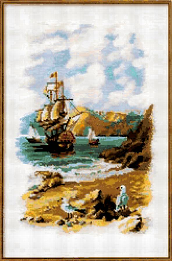 Корабль - корабль, морское - предпросмотр