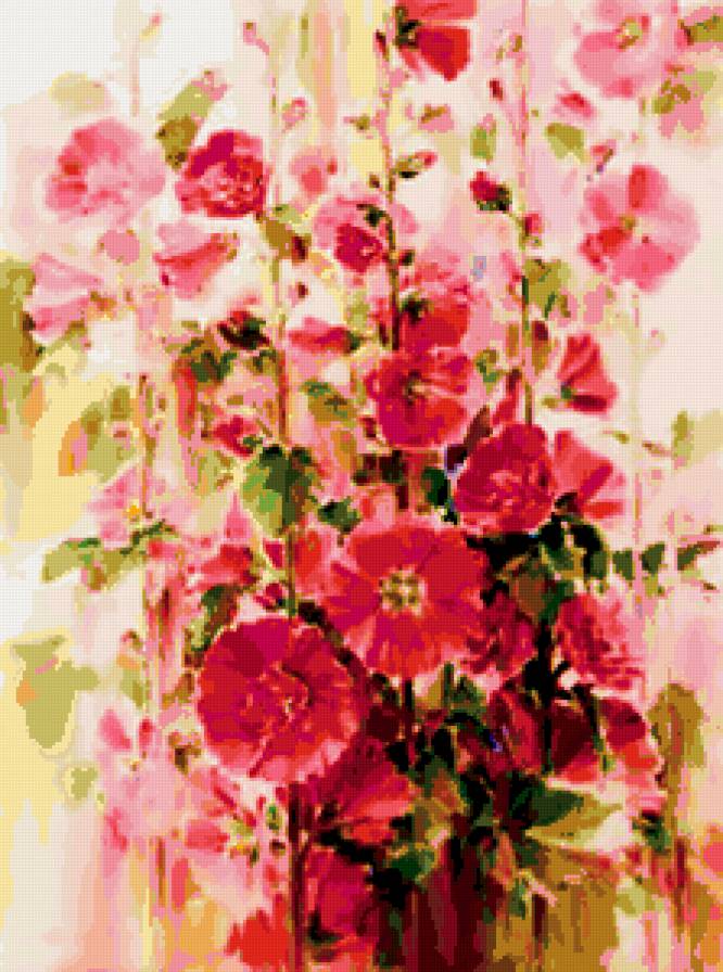 Бесконечное лето - цветы, лето, картина - предпросмотр