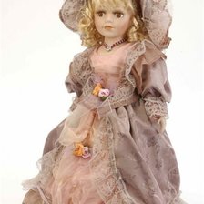 Схема вышивки «кукла»