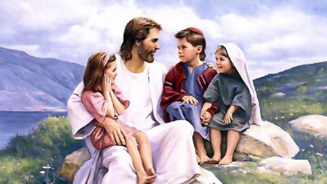 Исус и децата - оригинал