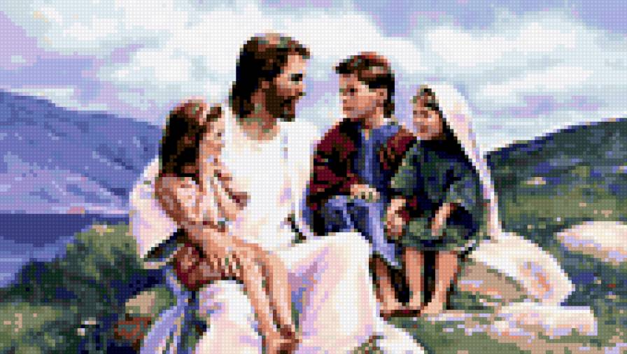 Исус и децата - предпросмотр