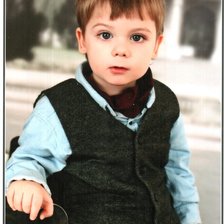 Схема вышивки «мальчик»