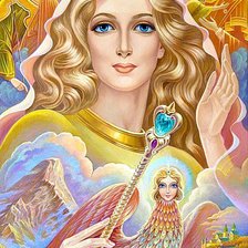 Схема вышивки «Богиня»